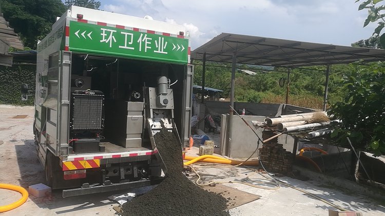 金江镇污泥干湿分离技术